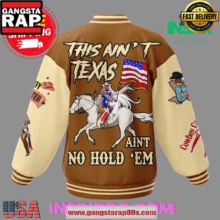 Beyonce Cowboy Carter This Aint Texas Aint No Holdem Baseball Jacket