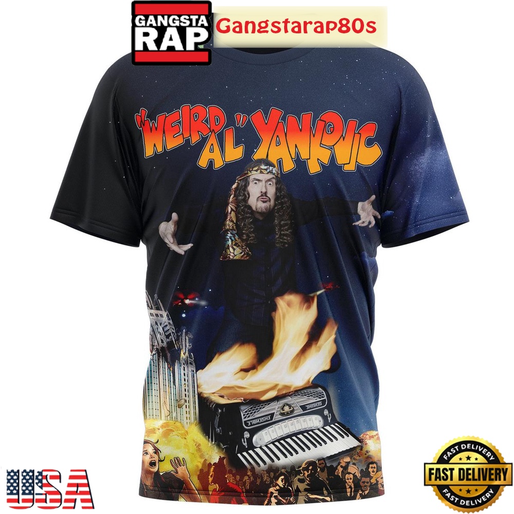 Bigger & Weirder Weird Al Yankovic Tour 2025 Shirt Bigger & Weirder Weird Al Yankovic Tour 2025 Shirt