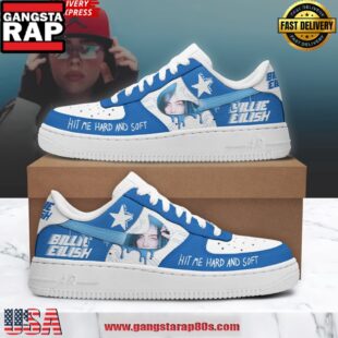 Billie Eilish Hit Me Hard And Soft Nike Air Force 1 Running Sneakers Shoes