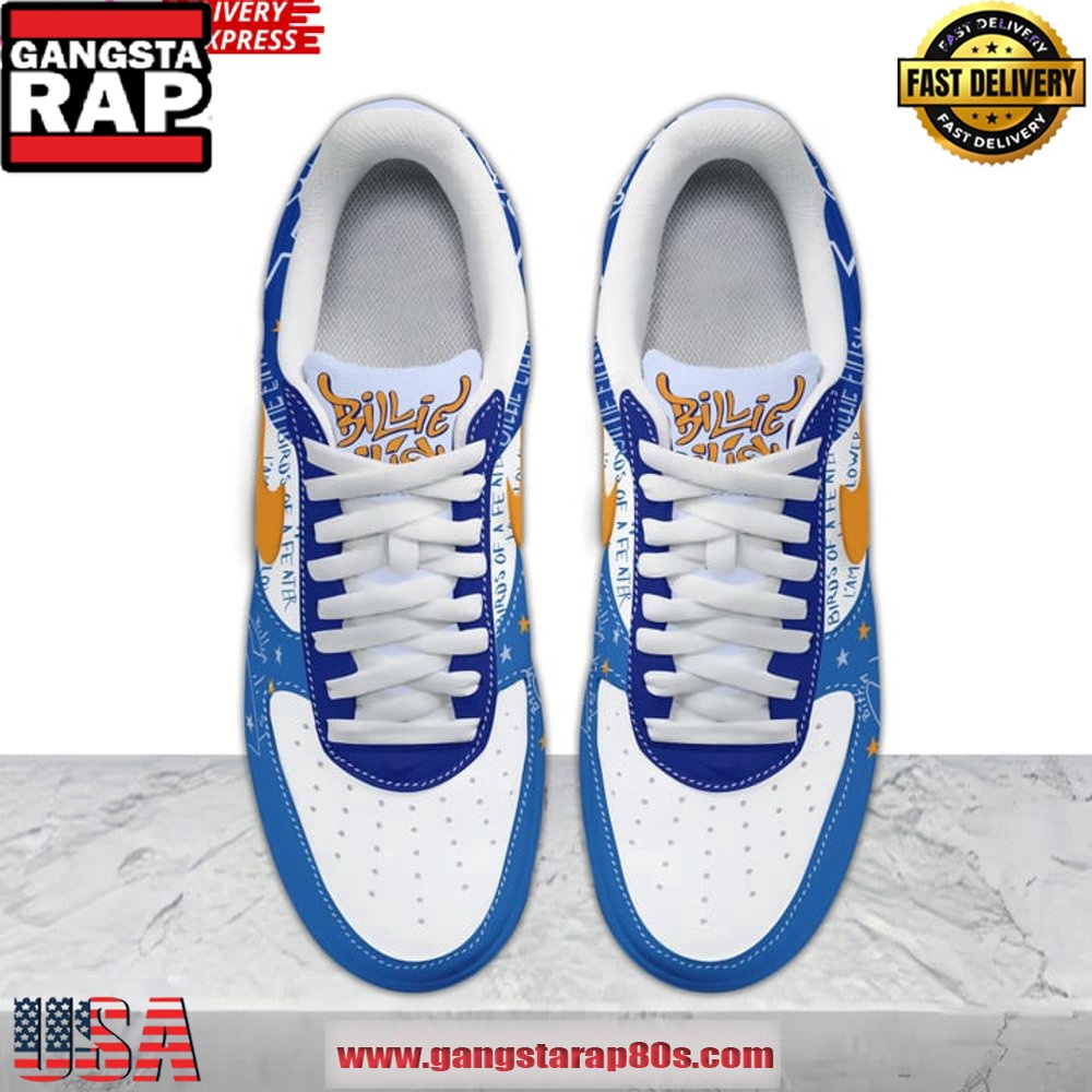 Billie Eilish Hit Me Hard and Soft Special Edition Air Force 1 Sneakers Shoes Billie Eilish Hit Me Hard and Soft Special Edition Air Force 1 Sneakers Shoes