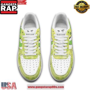 Billie Eilish Neon Vibes Limited Edition Air Force 1 Running Sneakers Shoes