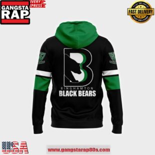Binghamton Black Bears x 2025 Commissioners Playoffs Unisex Hoodie