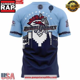 Binghamton Rumble Ponies Independence Day 2025 T-Shirt