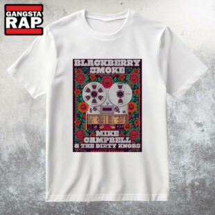 Blackberry Smoke Rock N Roll Summer Tour 2025 T Shirt
