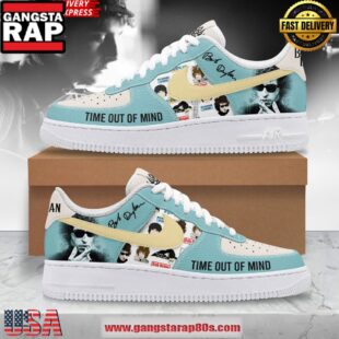 Bob Dylan Time Out of Mind Limited Edition Air Force 1 Shoes Running Sneakers