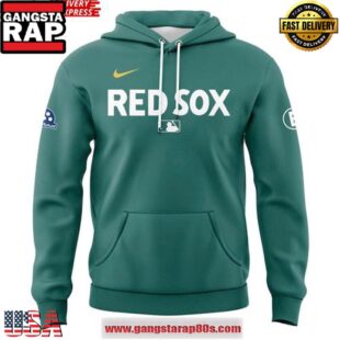 Boston Red Sox 2025 City Connect Special Green Unisex Hoodie