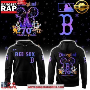 Boston Red Sox Disneyland 70th Magical Years Special Unisex Hoodie