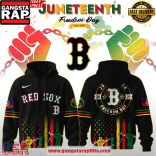 Boston Red Sox Juneteenth Day 2025 Special Unisex Hoodie