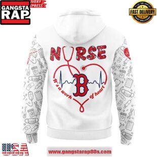 Boston Red Sox Nurses Appreciation 2025 Unisex Hoodie