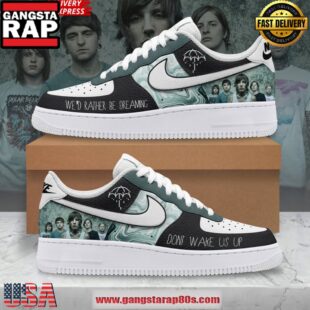 Bring Me the Horizon Don't Wake Us Up Air Force 1 Running Sneakers Shoes