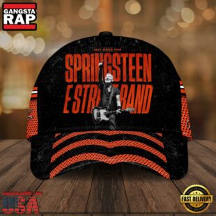 Bruce Springsteen Music Pattern Classic Baseball Cap For Fans
