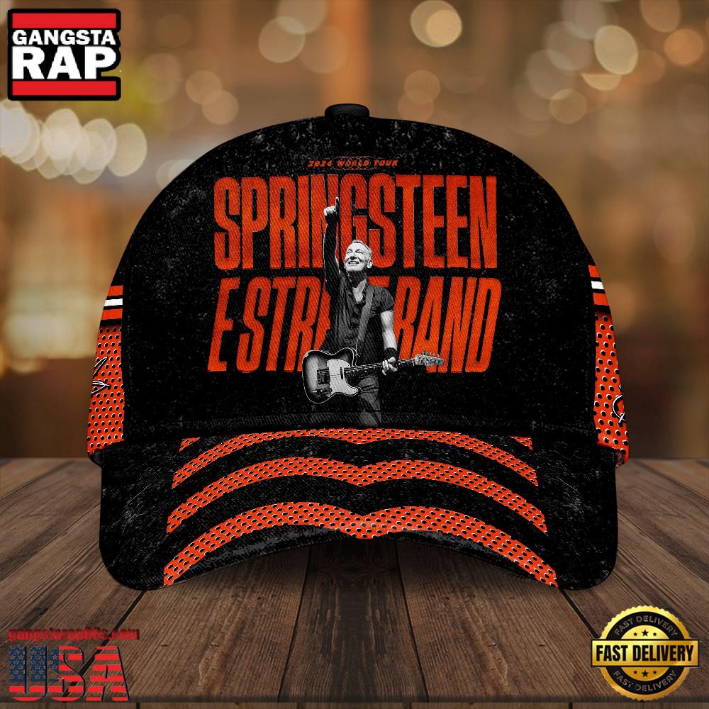 Bruce Springsteen Music Pattern Classic Cap Hats Bruce Springsteen Music Pattern Classic Cap Hats