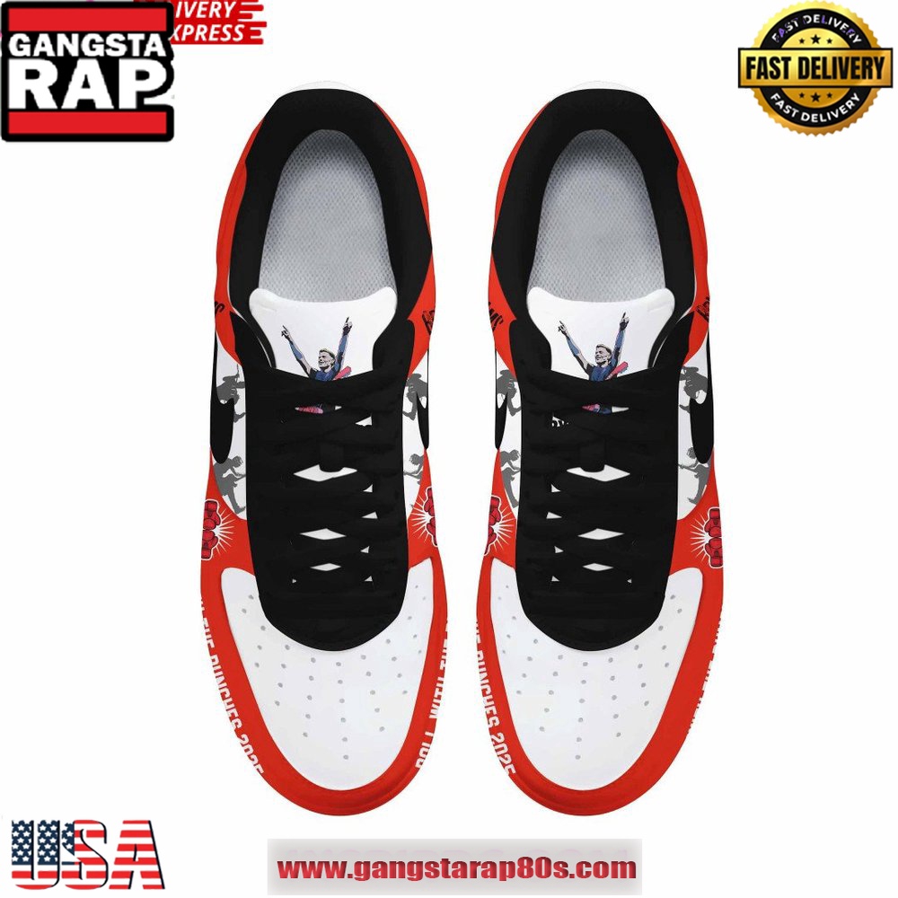 Bryan Adams Roll With The Punches 2025 Air Force 1 Running Sneakers Shoes Bryan Adams Roll With The Punches 2025 Air Force 1 Running Sneakers Shoes