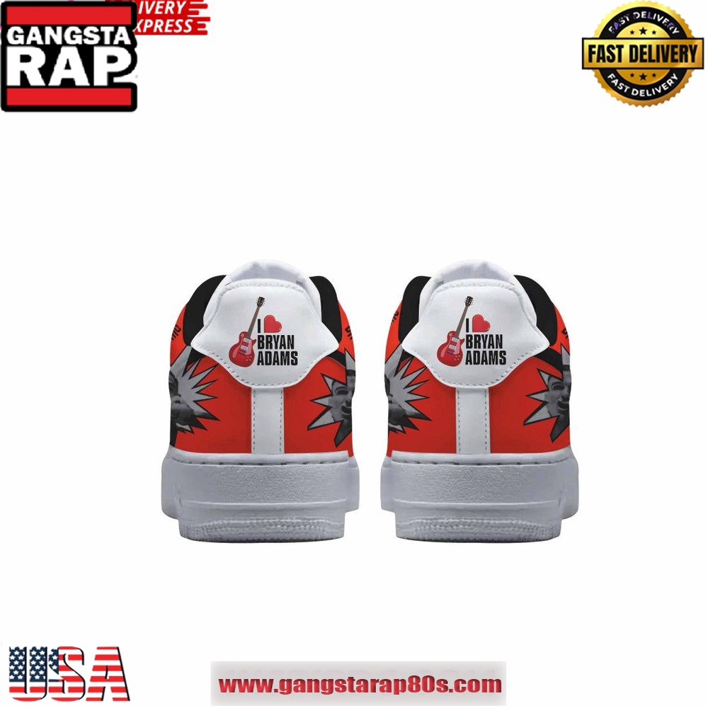 Bryan Adams Roll With The Punches 2025 Air Force 1 Running Sneakers Shoes Bryan Adams Roll With The Punches 2025 Air Force 1 Running Sneakers Shoes