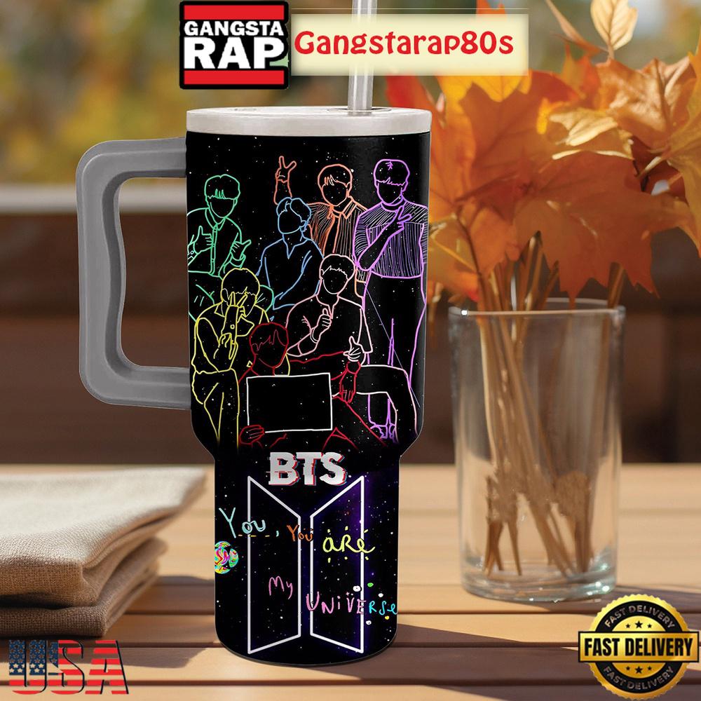 BTS My Universe Fan Army Tumbler Cup 40oz BTS My Universe Fan Army Tumbler Cup 40oz