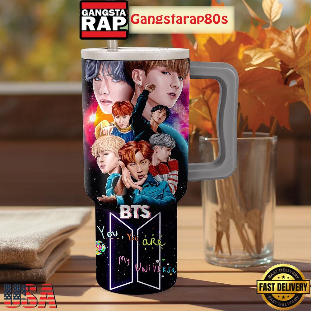 BTS My Universe Fan Army Tumbler Cup 40oz BTS My Universe Fan Army Tumbler Cup 40oz