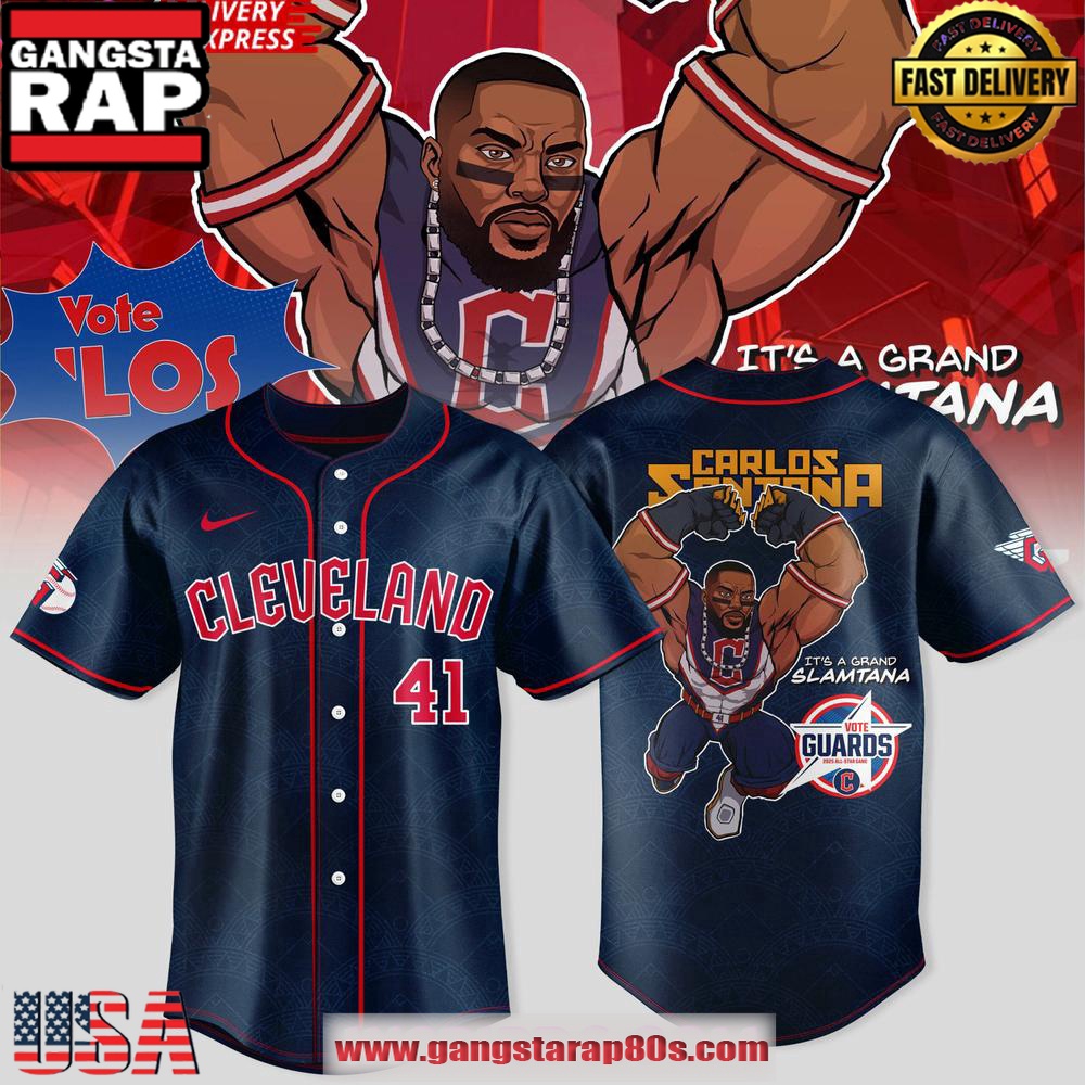 Carlos Santana x Guardian Power All-Star Edition Baseball Jersey Shirt Carlos Santana x Guardian Power All-Star Edition Baseball Jersey Shirt