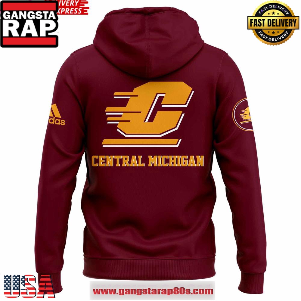 Central Michigan x Matthew Myers Special Adidas All Over Print Hoodie Central Michigan x Matthew Myers Special Adidas All Over Print Hoodie