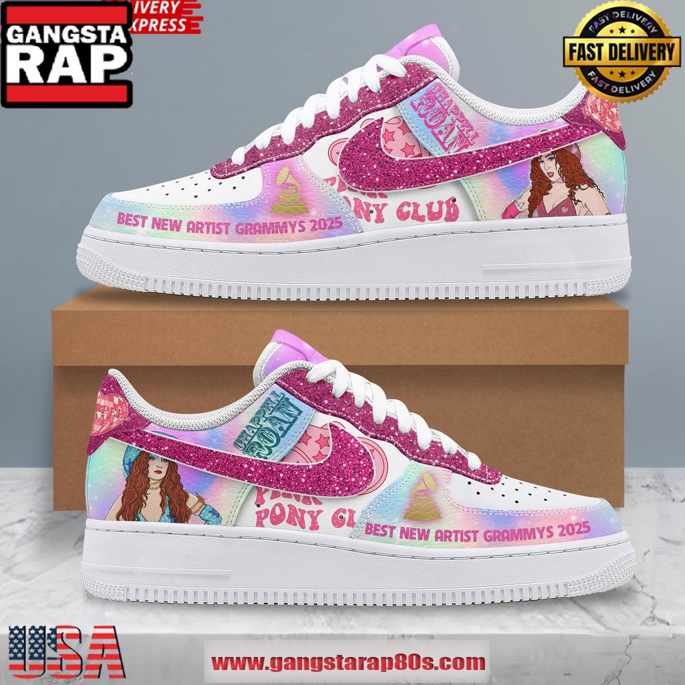 Chappell Roan Best New Artist Grammys 2025 Air Force 1 Running Sneakers Shoes Chappell Roan Best New Artist Grammys 2025 Air Force 1 Running Sneakers Shoes