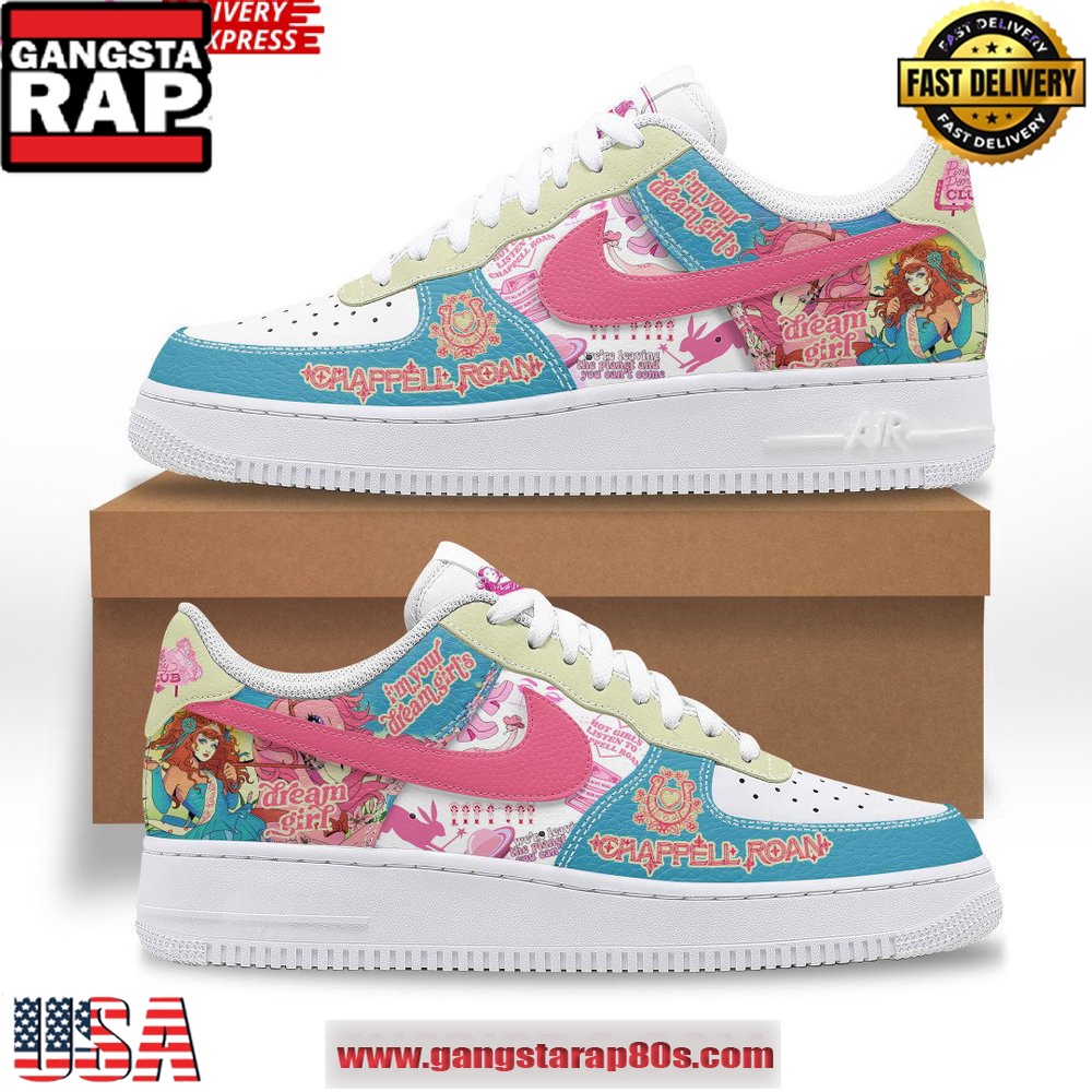 Chappell Roan Dream Girl Special Edition Air Force 1 Running Sneakers Shoes Chappell Roan Dream Girl Special Edition Air Force 1 Running Sneakers Shoes