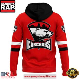 Charlotte Checkers Calder Cup Uniform 2025 Special Red Unisex Hoodie