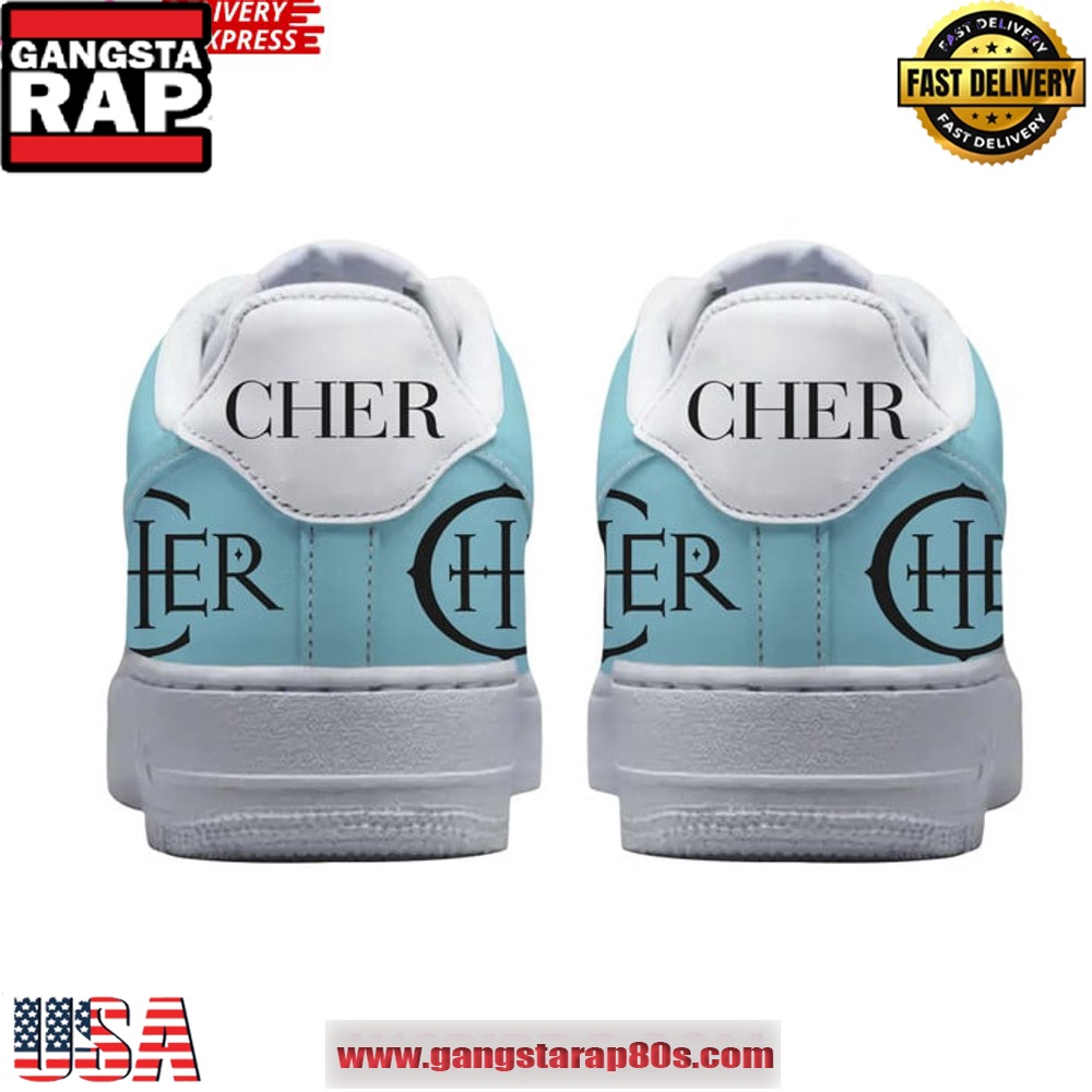 Cher Diva Limited Edition Air Force 1 Sneakers Shoes Cher Diva Limited Edition Air Force 1 Sneakers Shoes