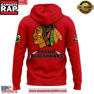Chicago Blackhawks 100 Years Of Tradition Edition All Over Print Hoodie