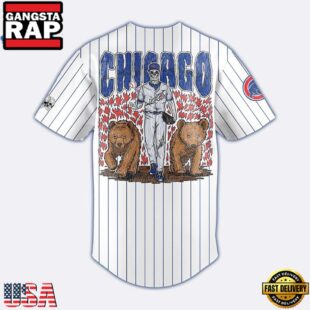 Chicago Cubs Dead Threads Limited Premium Edition Baseball Jersey