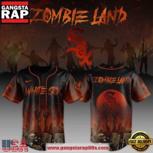 Chicago White Sox MLB x Zombie Land Unique Design Baseball Jersey