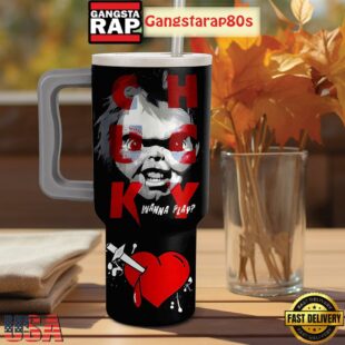 Chucky Wanna Play Friends Tumbler Cup 40oz