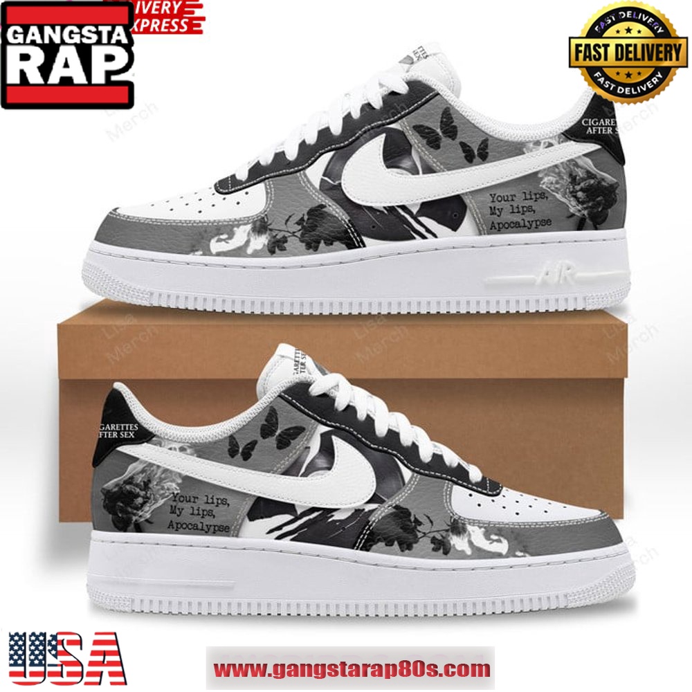 Cigarettes After Sex Limited Edition Air Force 1 Running Sneakers Shoes Cigarettes After Sex Limited Edition Air Force 1 Running Sneakers Shoes