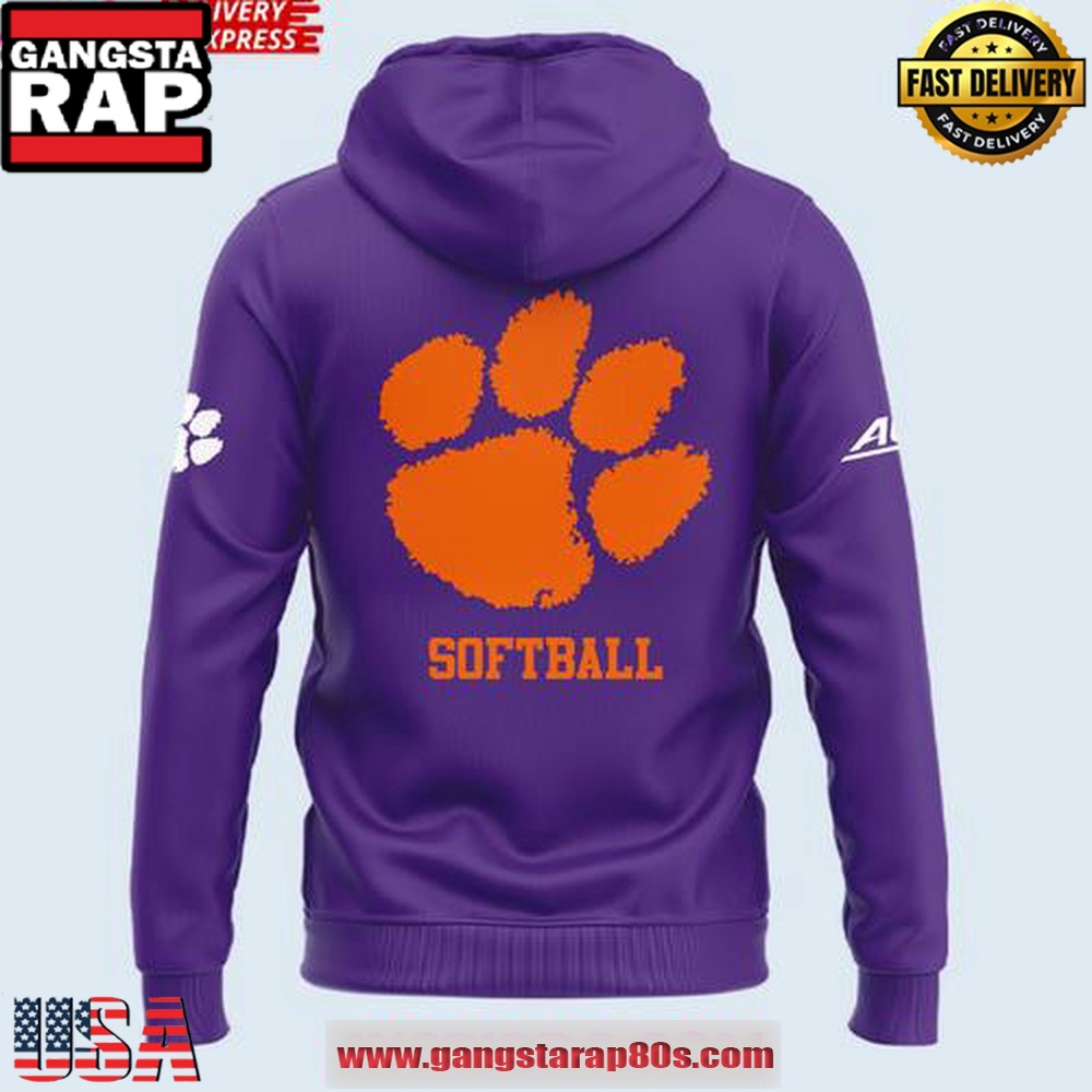 Clemson Tigers 2025 ACC Softball Champions Limited Unisex Hoodie Clemson Tigers 2025 ACC Softball Champions Limited Unisex Hoodie