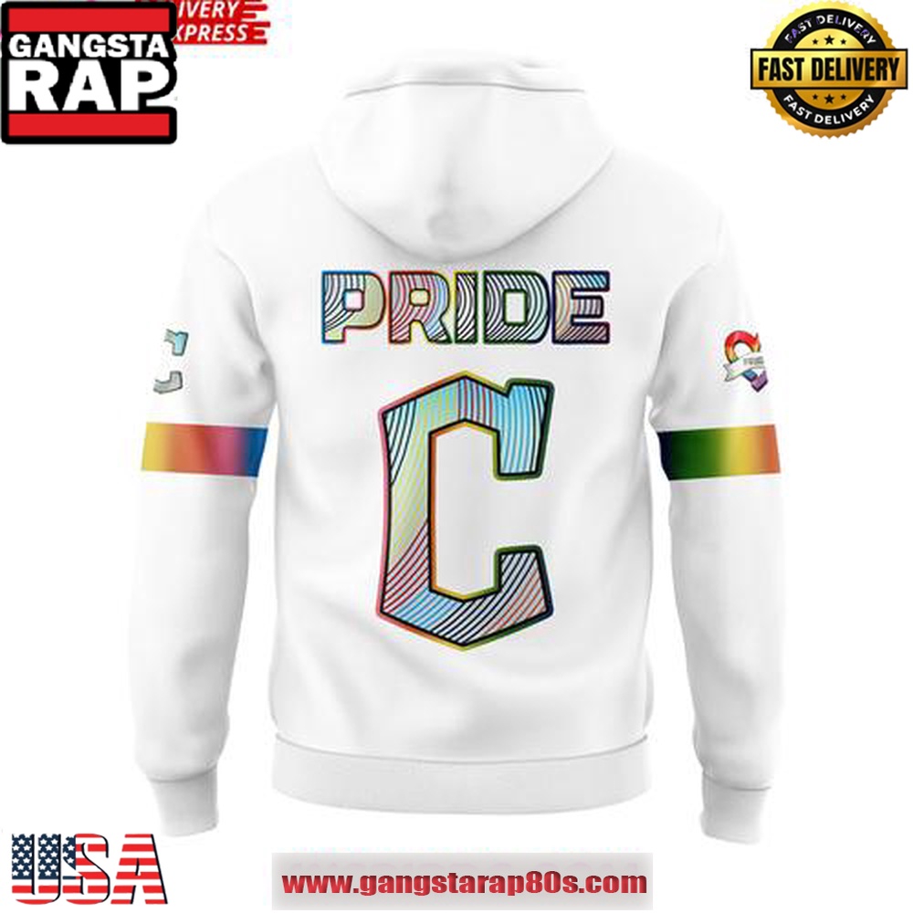Cleveland Guardians LGBTQ Pride Night 2025 Special Unisex Hoodie Cleveland Guardians LGBTQ Pride Night 2025 Special Unisex Hoodie