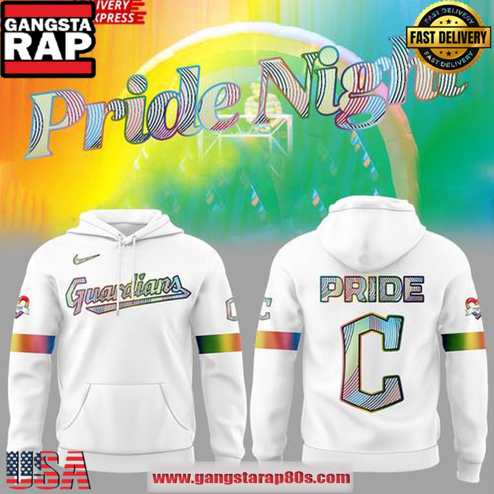 Cleveland Guardians LGBTQ Pride Night 2025 Special Unisex Hoodie Cleveland Guardians LGBTQ Pride Night 2025 Special Unisex Hoodie