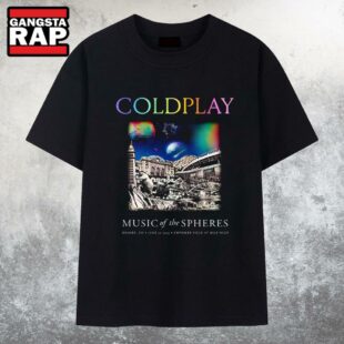 Coldplay Jul 22 2025 In Nashville TN T Shirt