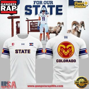 Colorado State Rams For Our State Special 3D T Shirt