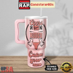 Coors Love Rodeo Personalized Tumbler Cup 40oz