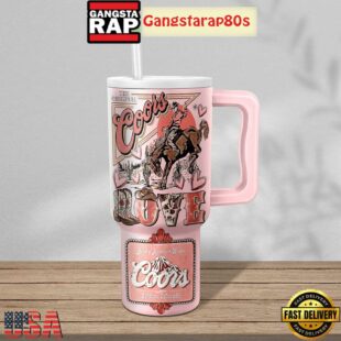 Coors Love Rodeo Personalized Tumbler Cup 40oz