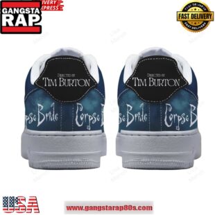 Corpse Bride Limited Edition Nike Air Force 1 Running Sneakers Shoes