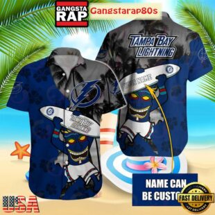 Custom Name Tampa Bay Lightning Special Native Summer Hawaiian Shirt