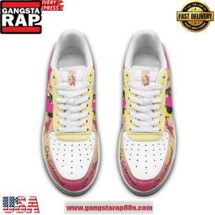 Cyndi Lauper Just Wanna Have Fun Limited Air Force 1 Running Sneakers