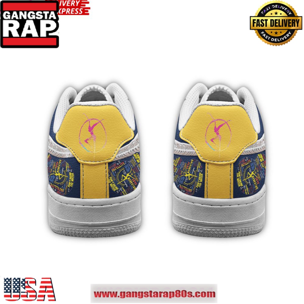Dave Matthews Band Limited Edition Air Force 1 Running Sneakers Shoes Dave Matthews Band Limited Edition Air Force 1 Running Sneakers Shoes