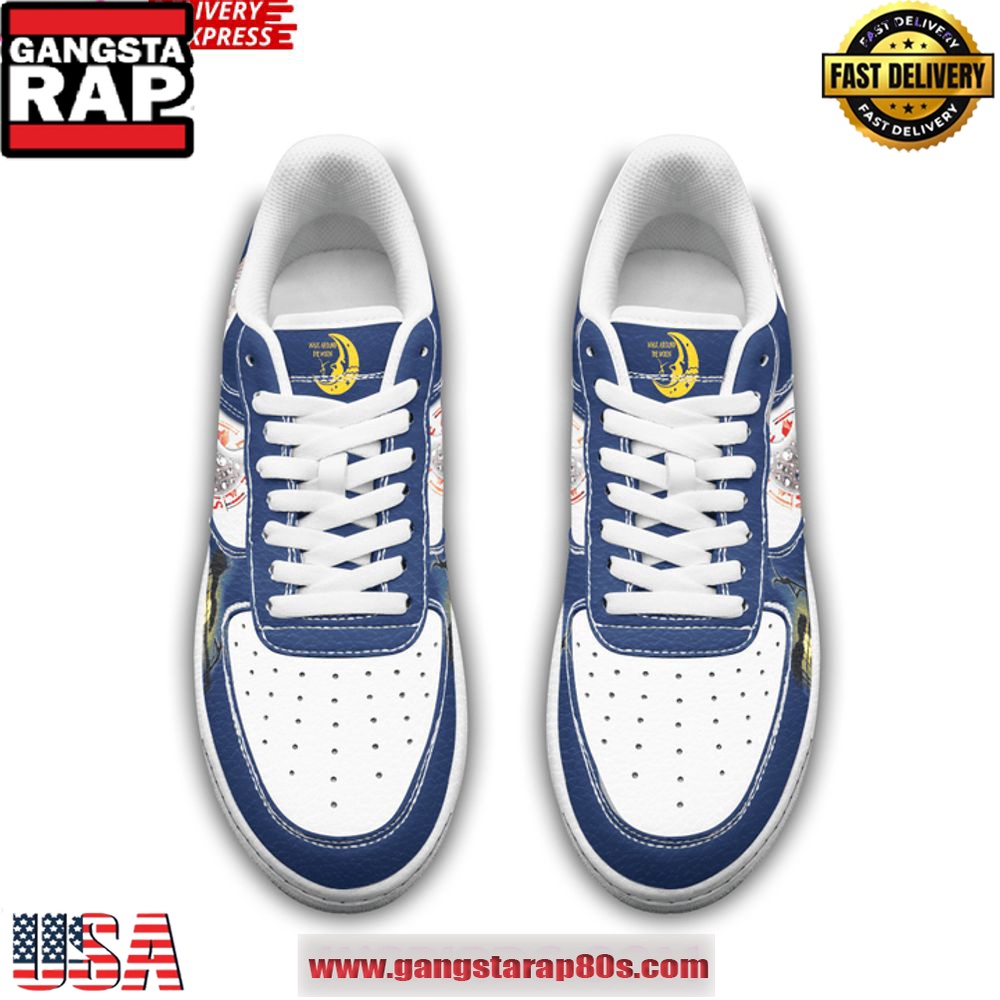 Dave Matthews Band Limited Edition Air Force 1 Running Sneakers Shoes Dave Matthews Band Limited Edition Air Force 1 Running Sneakers Shoes
