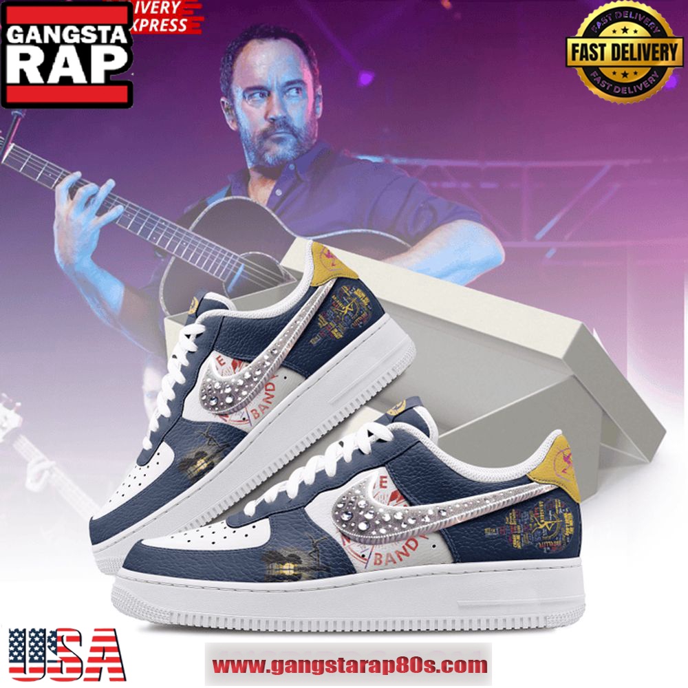 Dave Matthews Band Limited Edition Air Force 1 Running Sneakers Shoes Dave Matthews Band Limited Edition Air Force 1 Running Sneakers Shoes