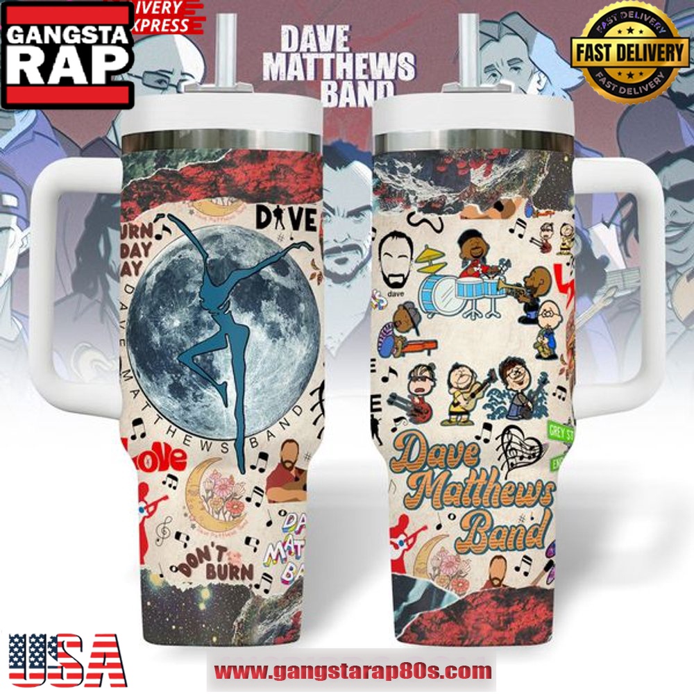 Dave Matthews Band Limited Edition Stanley Tumbler Cup 40oz Dave Matthews Band Limited Edition Stanley Tumbler Cup 40oz