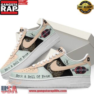 Dave Matthews Band Rock & Roll Of Fame Limited Edition Air Force 1 Sneakers Shoes