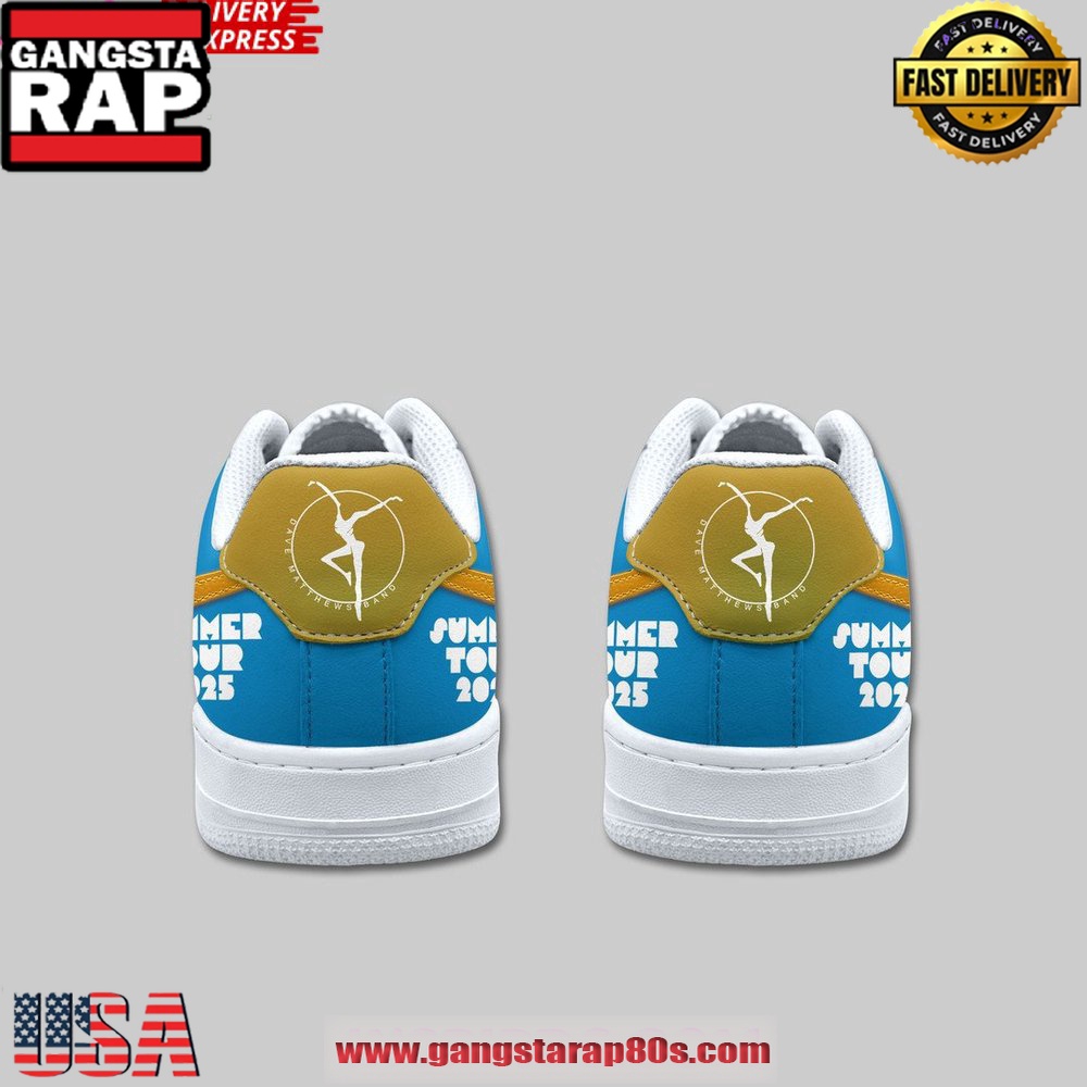 Dave Matthews Band Summer Tour 2025 Air Force 1 Running Sneakers Shoes Dave Matthews Band Summer Tour 2025 Air Force 1 Running Sneakers Shoes