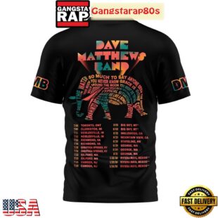 Dave Matthews Band Summer Tour 2025 T-Shirt