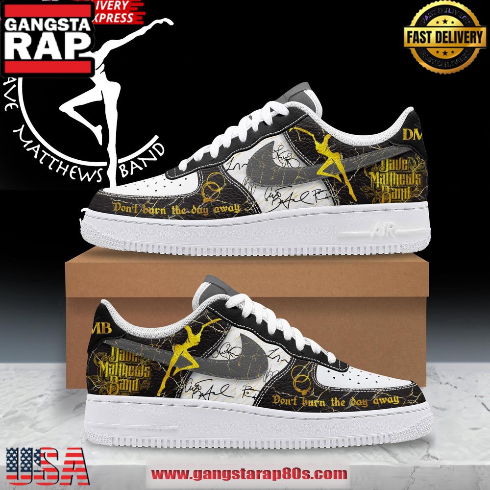 Dave Matthews Don’t Burn The Day Away Limited Air Force 1 Sneakers Shoes Dave Matthews Don’t Burn The Day Away Limited Air Force 1 Sneakers Shoes