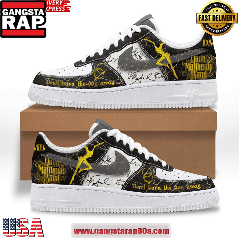 Dave Matthews Don’t Burn The Day Away Limited Air Force 1 Sneakers Shoes Dave Matthews Don’t Burn The Day Away Limited Air Force 1 Sneakers Shoes